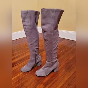 Cole Haan "Elnora" leather/Suede Over The Knee Boots